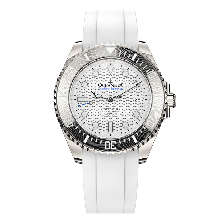 Deep Marine Explorer VI 6000m Grade 5 Titanium 6000m/WhiteDial | White Dial
