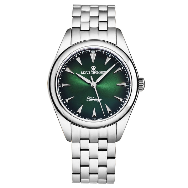Heritage 21010.2134 / Green | Green Dial