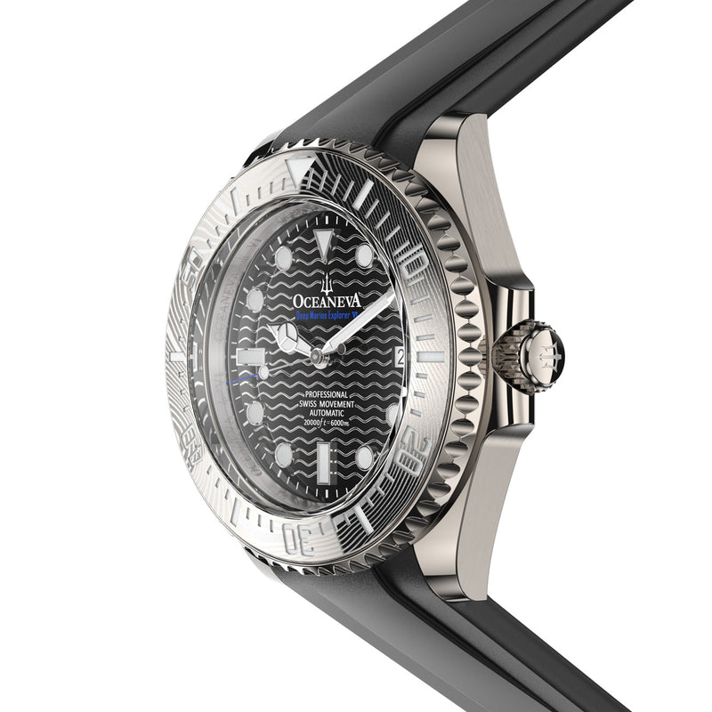 Deep Marine Explorer VI 6000m Grade 5 Titanium 6000m/BlackDial | Black Dial