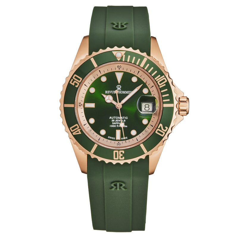 Diver 17571.2364 / Green | Green Dial
