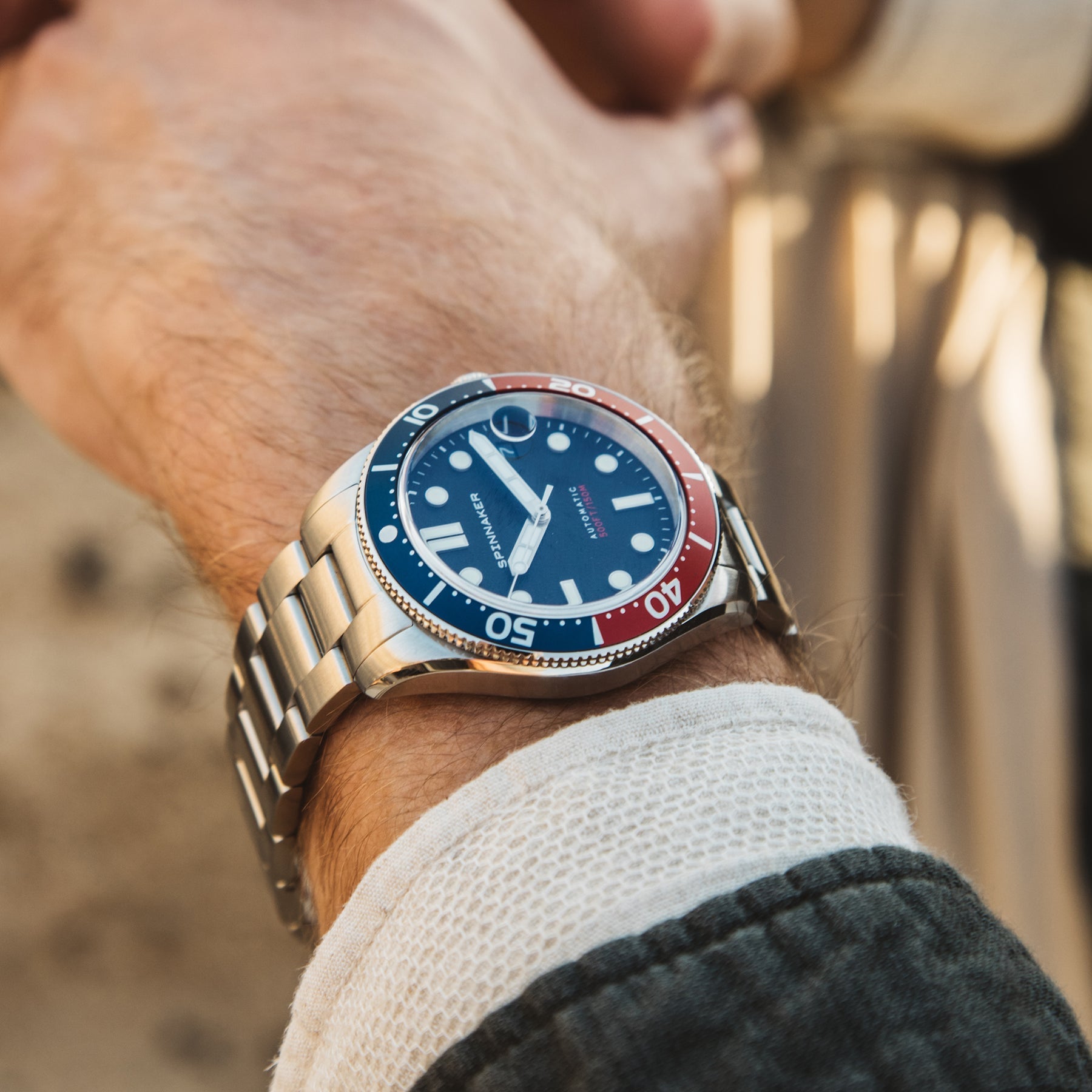 Croft Midsize Black / Stainless Steel | Black Dial