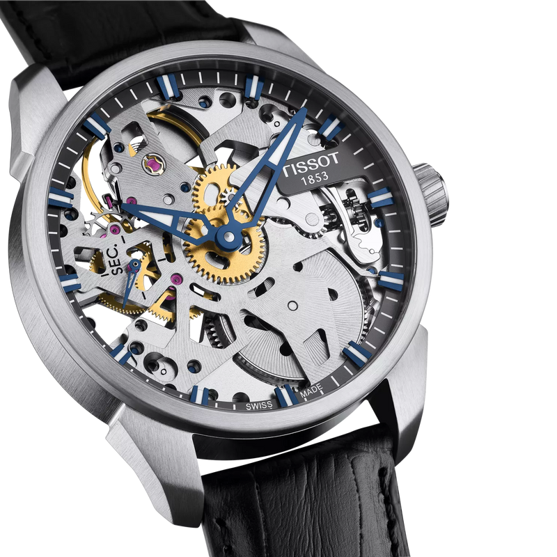 T-Complication Squelette Mechanical | Black Skeleton Dial