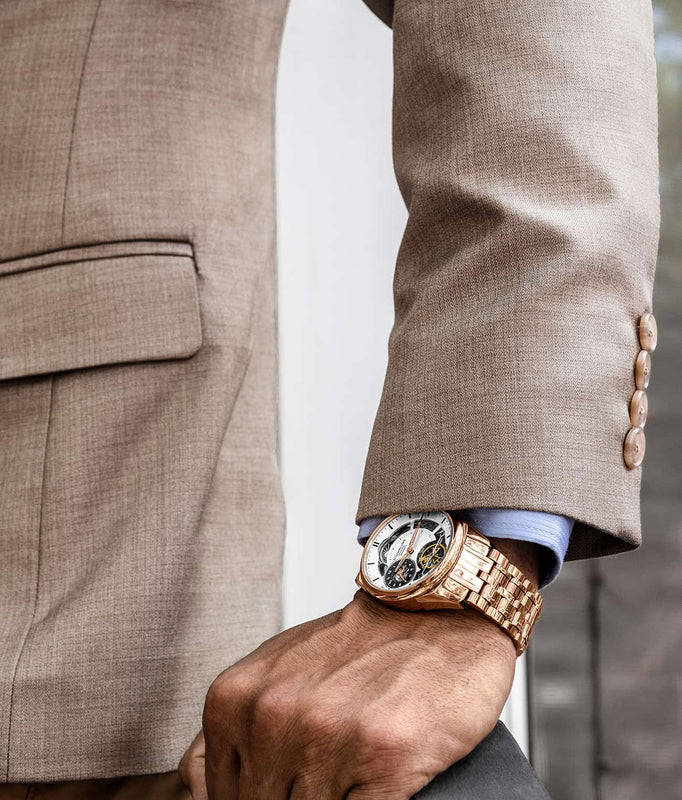 Legacy Silver Dial/ Rose Stainless Steel | Silver Dial