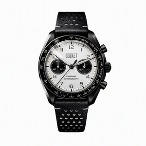 Overdrive Chronograph Glacial PVD White-Black Dial