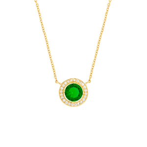 Juliet Pendant Necklace 18k Yellow Gold