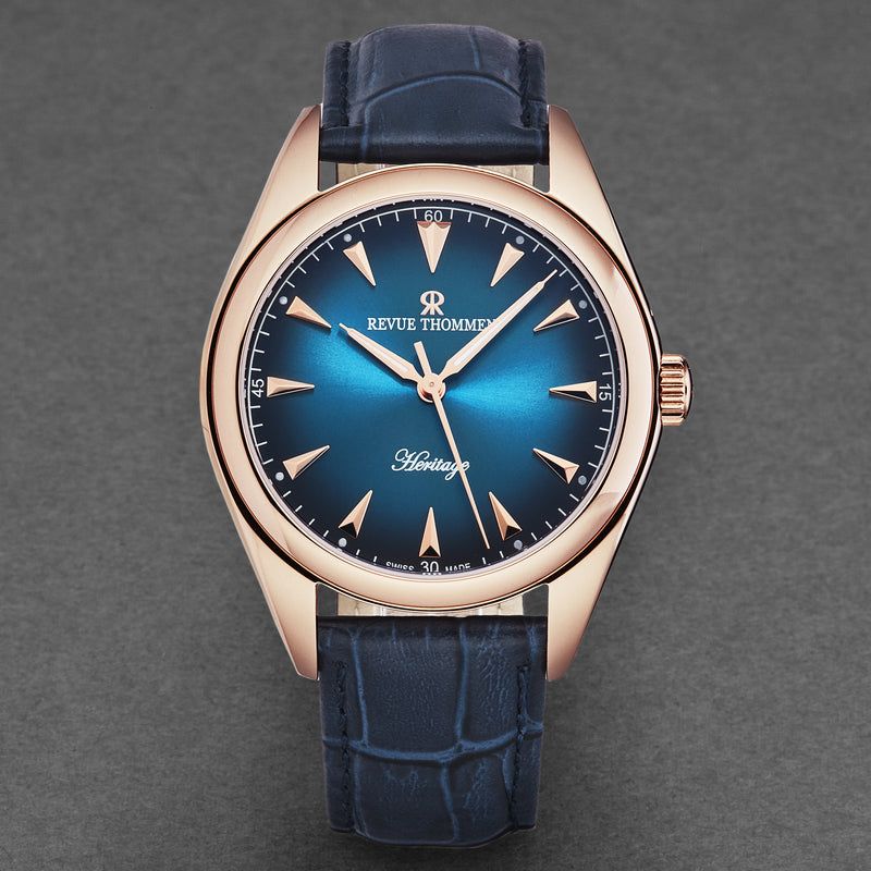 Heritage 21010.2568 / Blue | Blue Dial