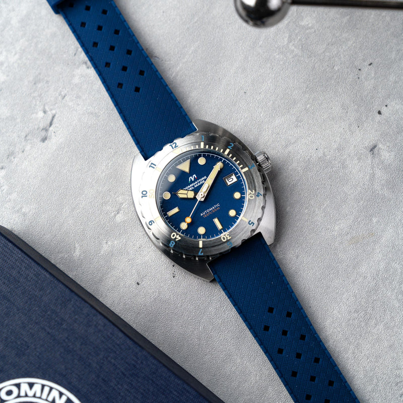 Amalfi Automatic Blue / Blue Silicone | Blue Dial