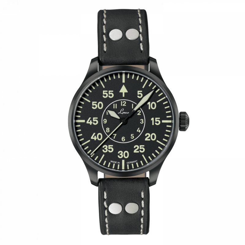 Bielefeld 39mm Black Dial
