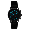 Classic Chronograph Black / Leather Black Dial