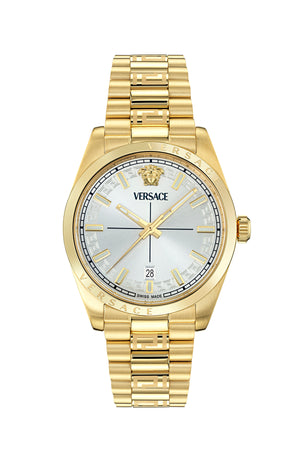 Millenyium IP Yellow Gold Silver Dial