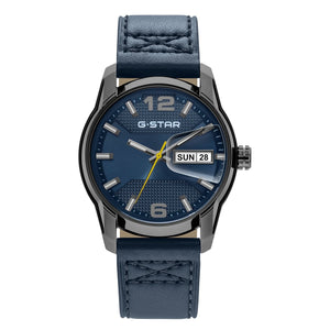 Selvedge Blue Dial / Blue Leather Strap Blue Dial