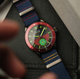 Airmaster Sector Meca-Quartz Blue /Red / Nylon | Blue Dial