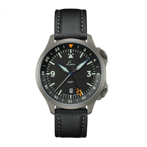 Frankfurt GMT Schwarz Black Dial Black Dial