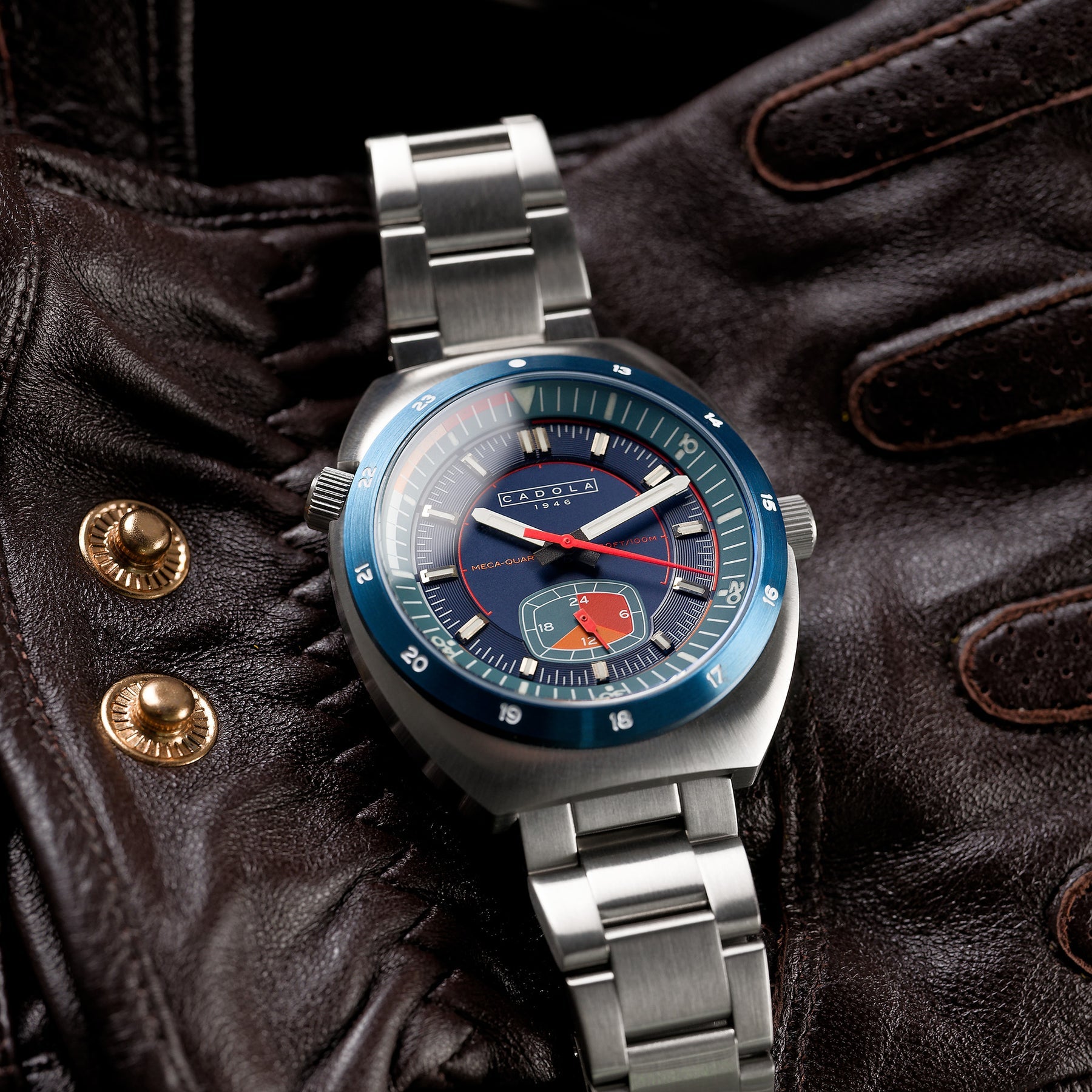 Giulia Meca-Quartz Blue / Stainless Steel | Blue Dial – Watch Gang