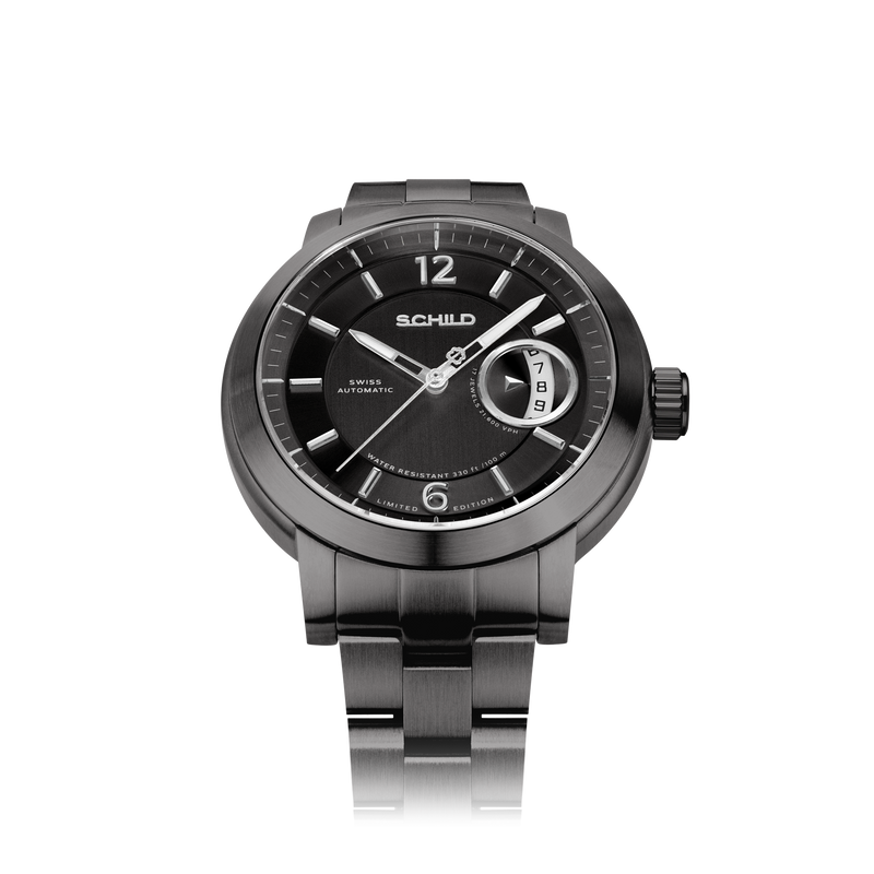 Heinrich Minimal Swiss Automatic Limited Edition Grey / Gunmetal Stainless Steel | Grey Dial
