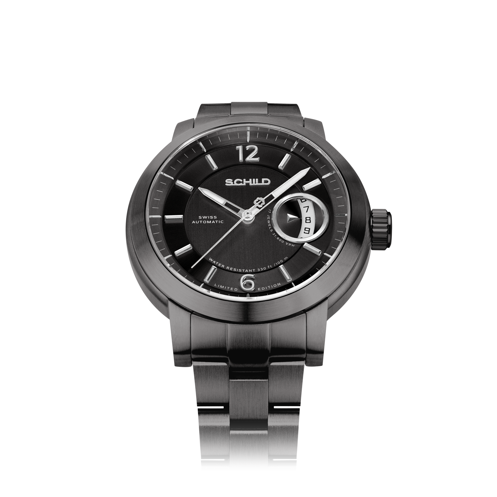 Heinrich Minimal Swiss Automatic Limited Edition Grey / Gunmetal Stainless Steel | Grey Dial