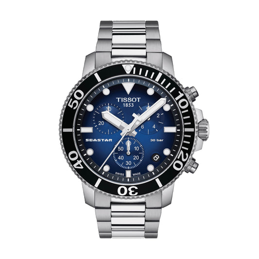 SEASTAR 1000 Blue / Stainless Steel Blue Dial
