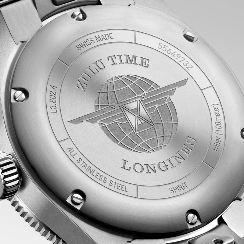 Spirit Zulu Black / Stainless Steel | Black Dial