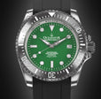 Damascus Swiss Automatic SW200 Deep Marine Explorer II Damascus/Green Dial | Green Dial