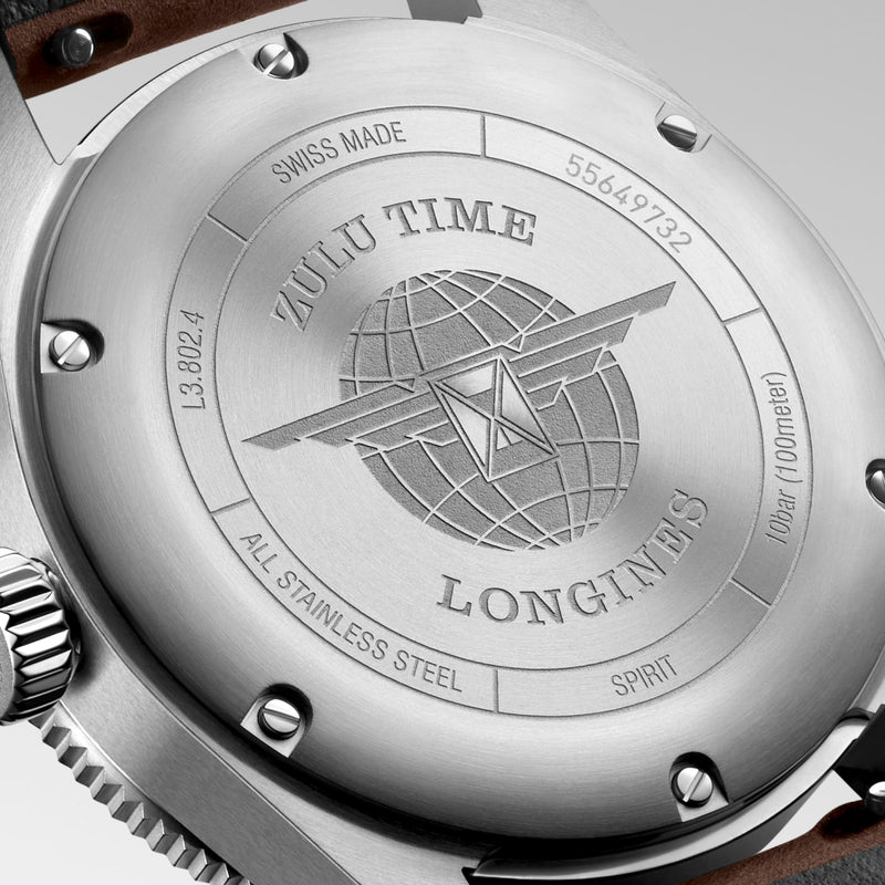 Spirit Zulu Black / Leather | Black Dial