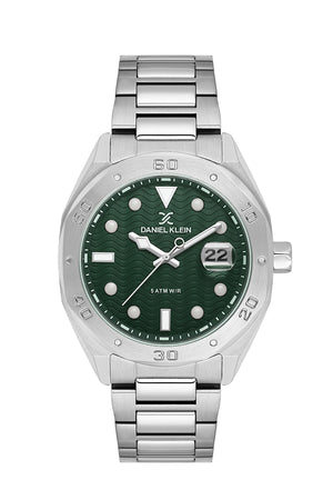 Wave Date Master Silver / Green Dial Green Dial