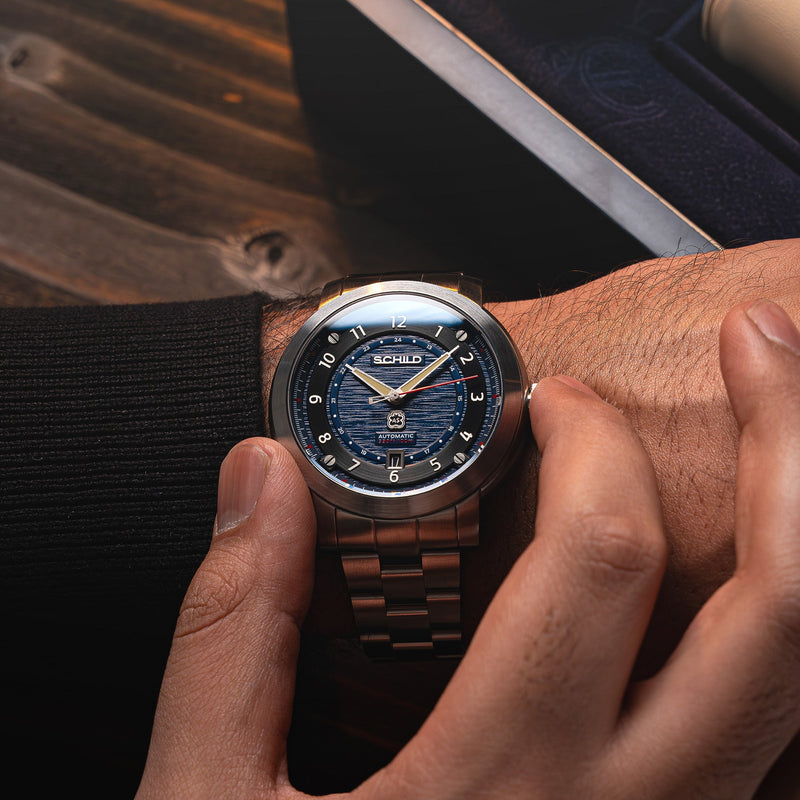 HEINRICH SWISS AUTOMATIC LIMITED EDITION LIMITED EDITION BLUE / STAINLESS STEEL | Blue Dial