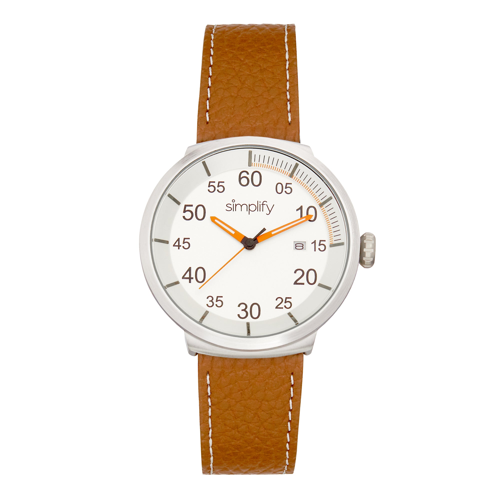 The 7100 Brown/Silver | Silver Dial