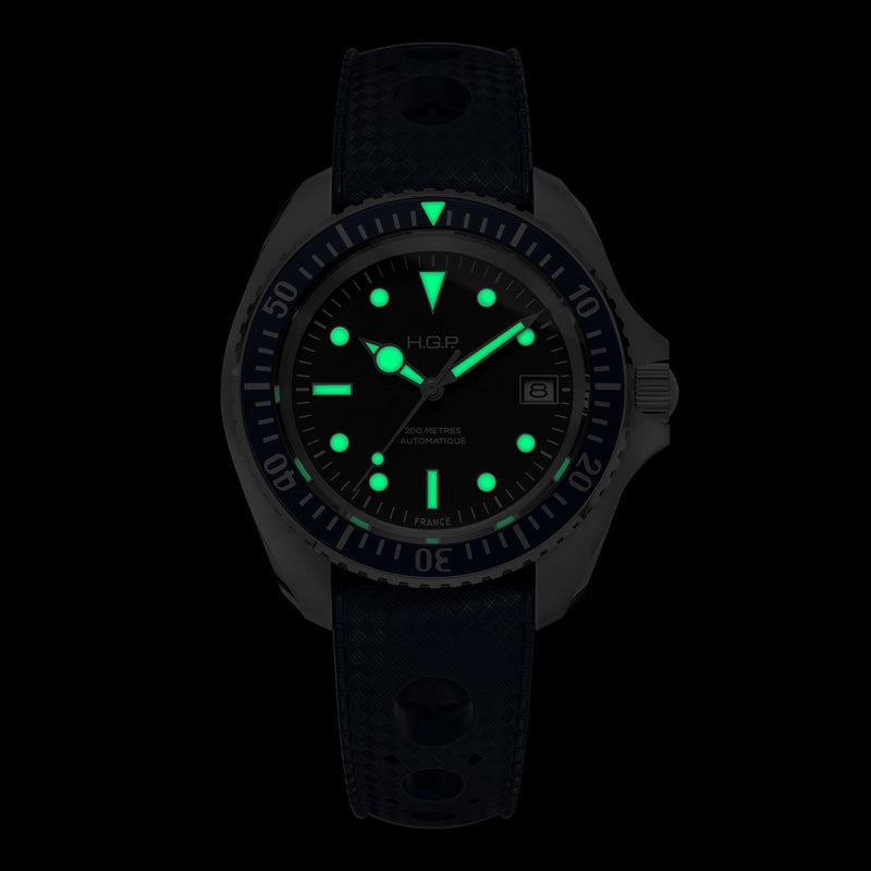 Diver 200M Automatic Diving Watch - Blue | Black Dial
