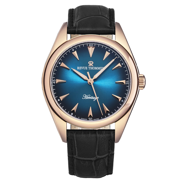 Heritage 21010.2565 / Blue | Blue Dial
