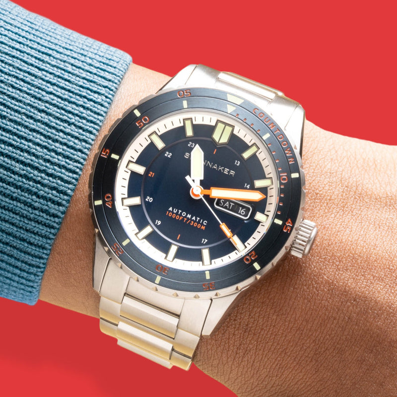 Hass Automatic Blue / Stainless Steel | Blue Dial