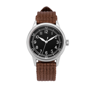 Spec 2 Ameriquartz - Original Nylon 32mm Black | Matte Black Dial