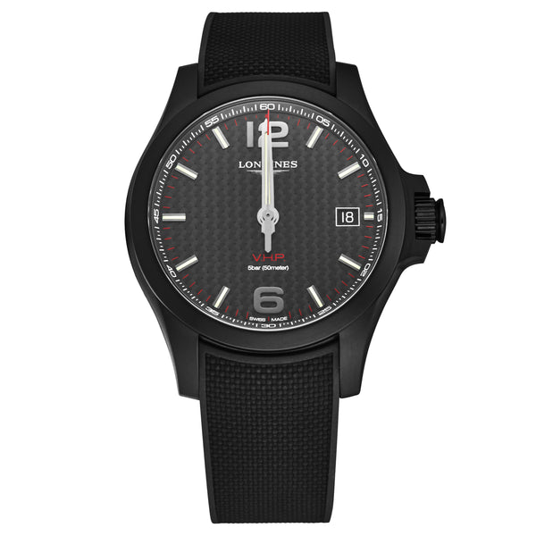 Conquest V.H.P. L37282669 / Black | Black Dial