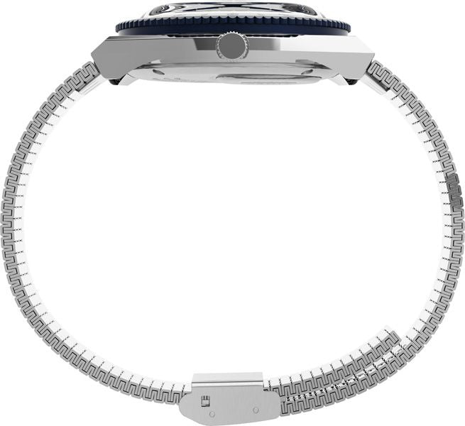 Timex Q - Special Projects Blue / Stainless Steel | Blue Dial