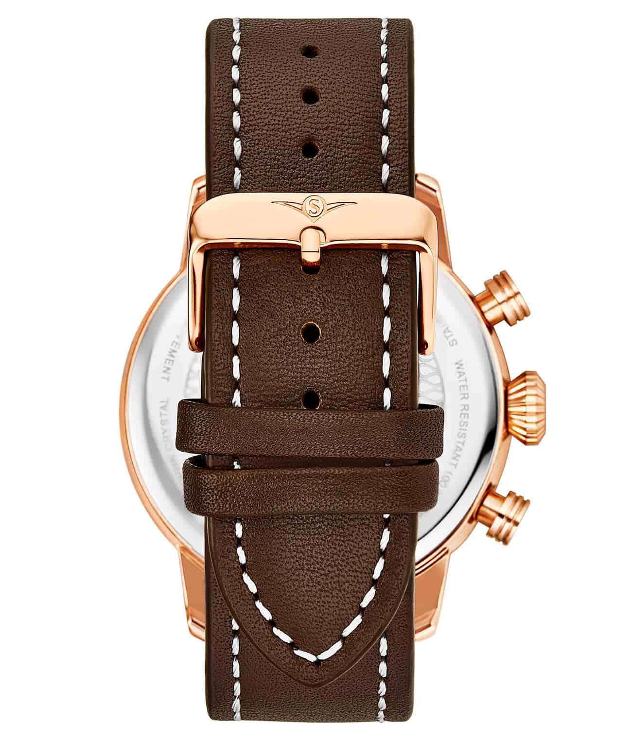 Aviator Blue Dial/ Brown Leather | Blue Dial