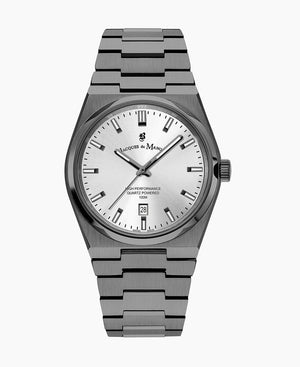 Horizon Gents Silver Sunray Silver Sunray Dial