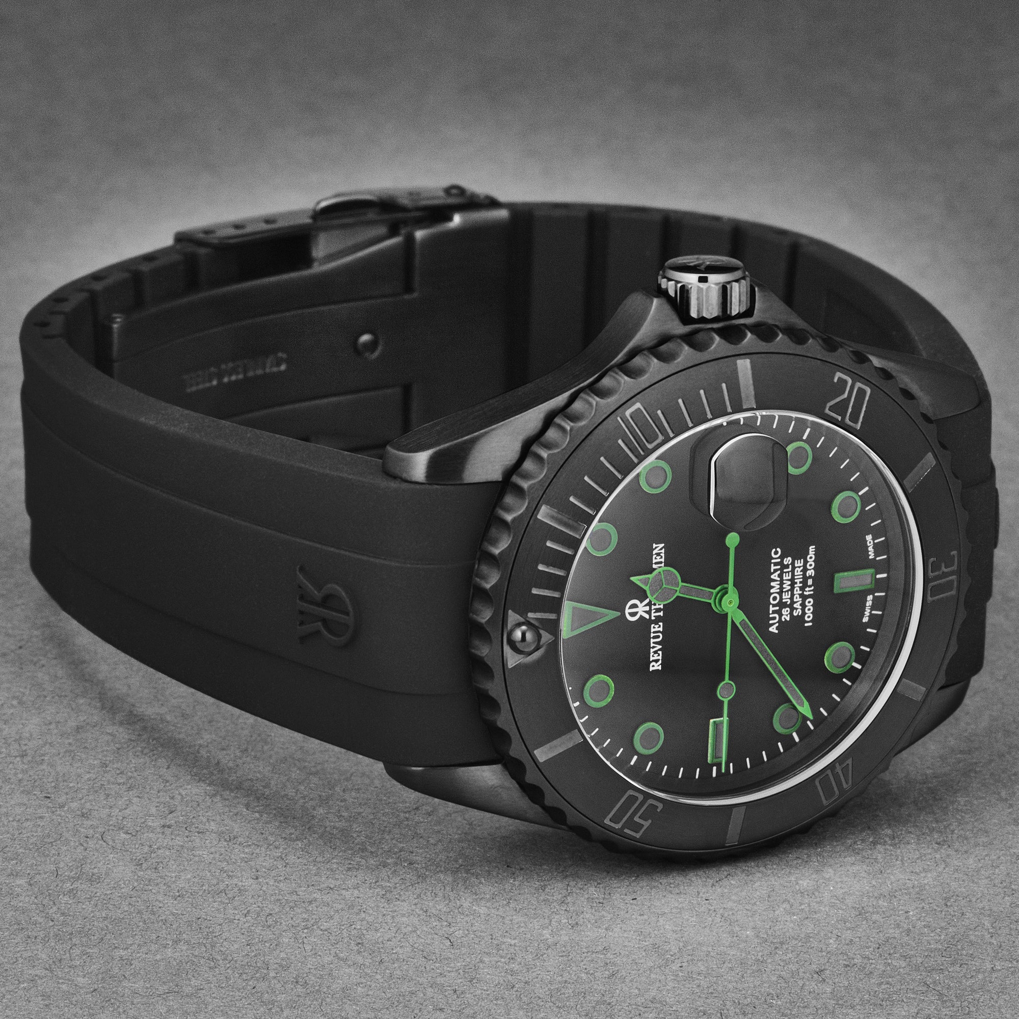 Diver 17571.2774 / Black | Black Dial