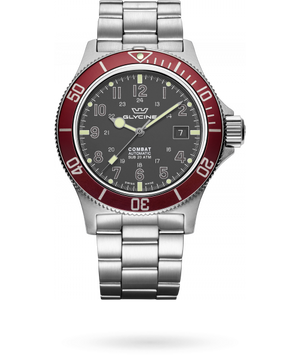 Combat Sub 42mm / Grey / Silver Grey Dial