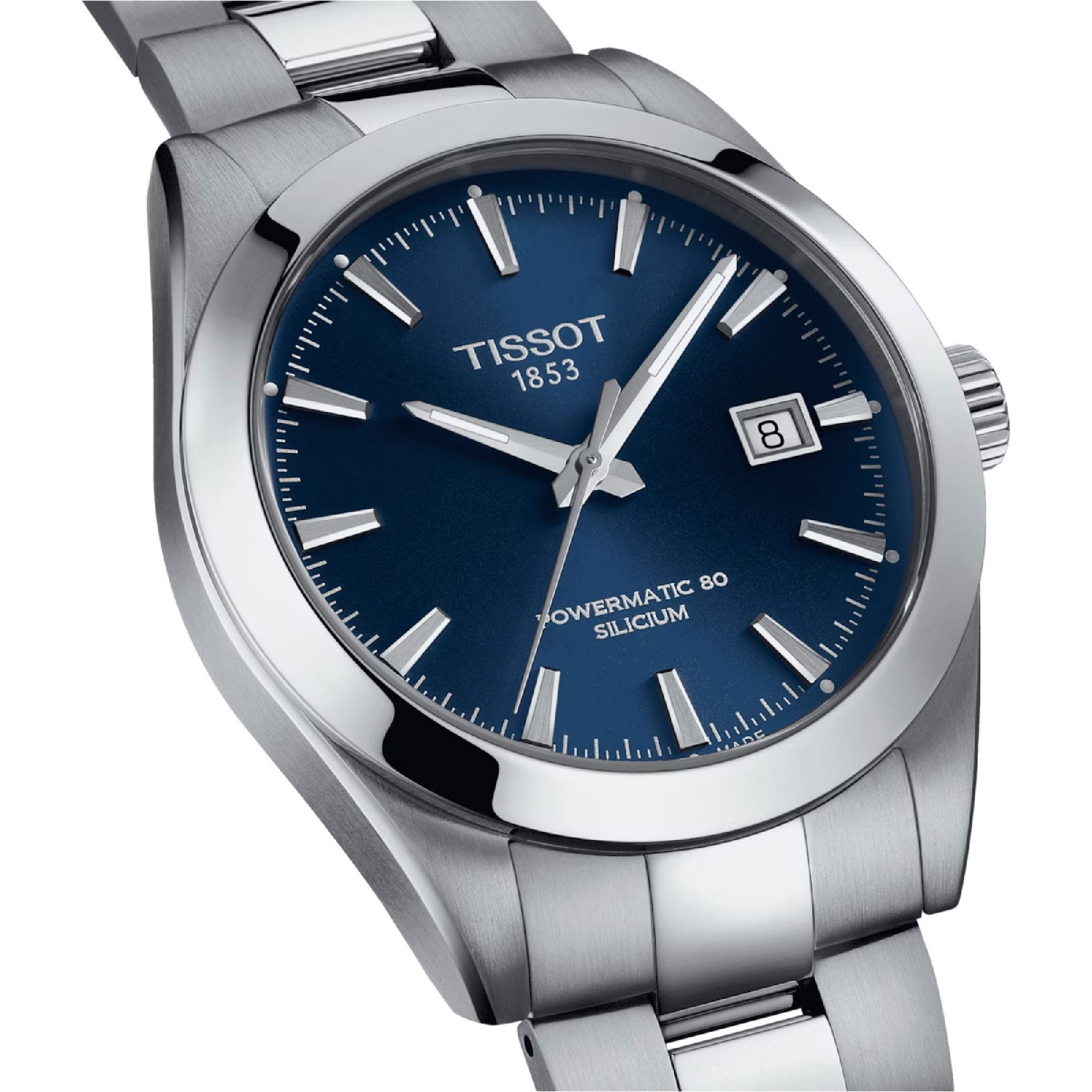 Gentleman Automatic Blue / Stainless Steel | Blue Dial