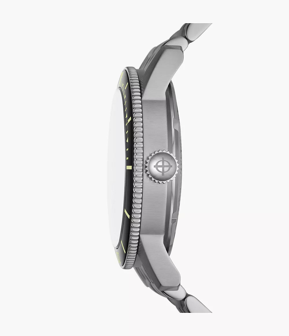 Super Sea Wolf Skin Diver Stainless Steel Green | Green Dial