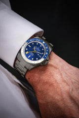 Seiko NH34 Titanium Automatic GMT 1250M Deep Marine Explorer II