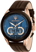 TRAGUARDO Blue / Leather Blue Dial