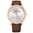 Symphony Brown/Leather/Silver Dial/Rose/Rose  Case | Silver Dial