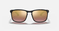 RB4264 CHROMANCE MEN'S Matte Havana / Brown Polar Mirror Gold |  Dial