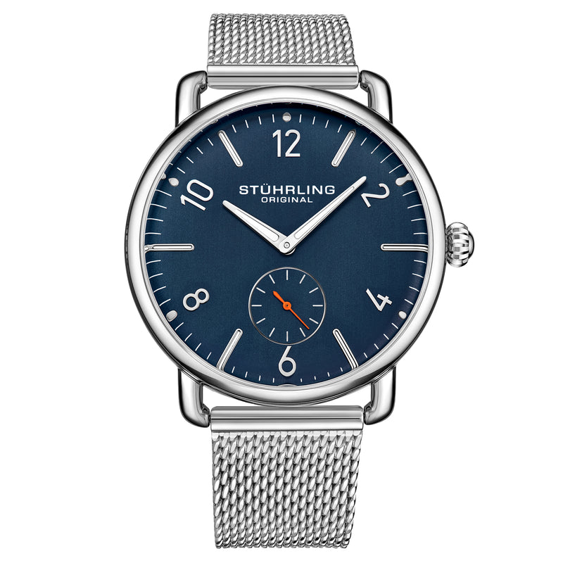 Symphony Silver/Stainless Steel/Blue Dial/Silver Case | Blue Dial