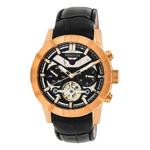 Hannibal Rose Gold/Black | Black Dial