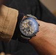 Hawker Hurricane Classic Chronograph Gray / Leather | Gray Dial