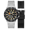 TRENCH CHRONOGRAPH BLACK / STAINLESS STEEL Black Dial