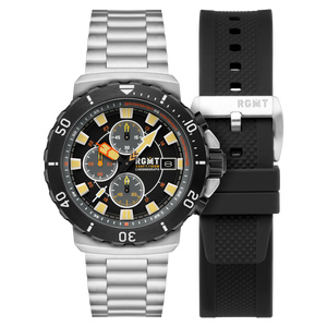 TRENCH CHRONOGRAPH BLACK / STAINLESS STEEL Black Dial