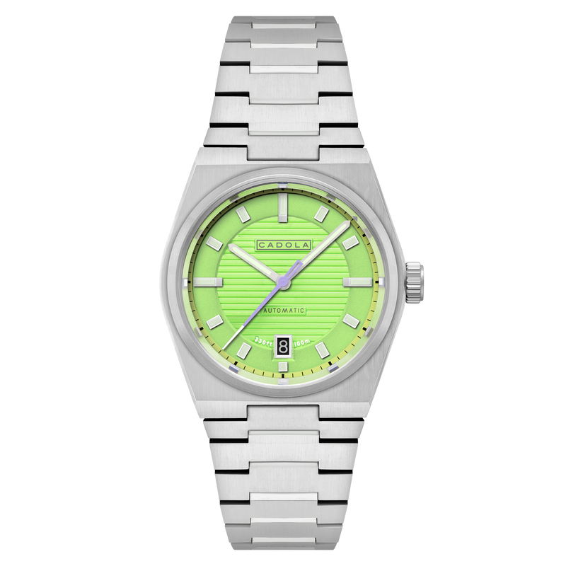 Lydden Hill Green / Stainless Steel | Green Dial