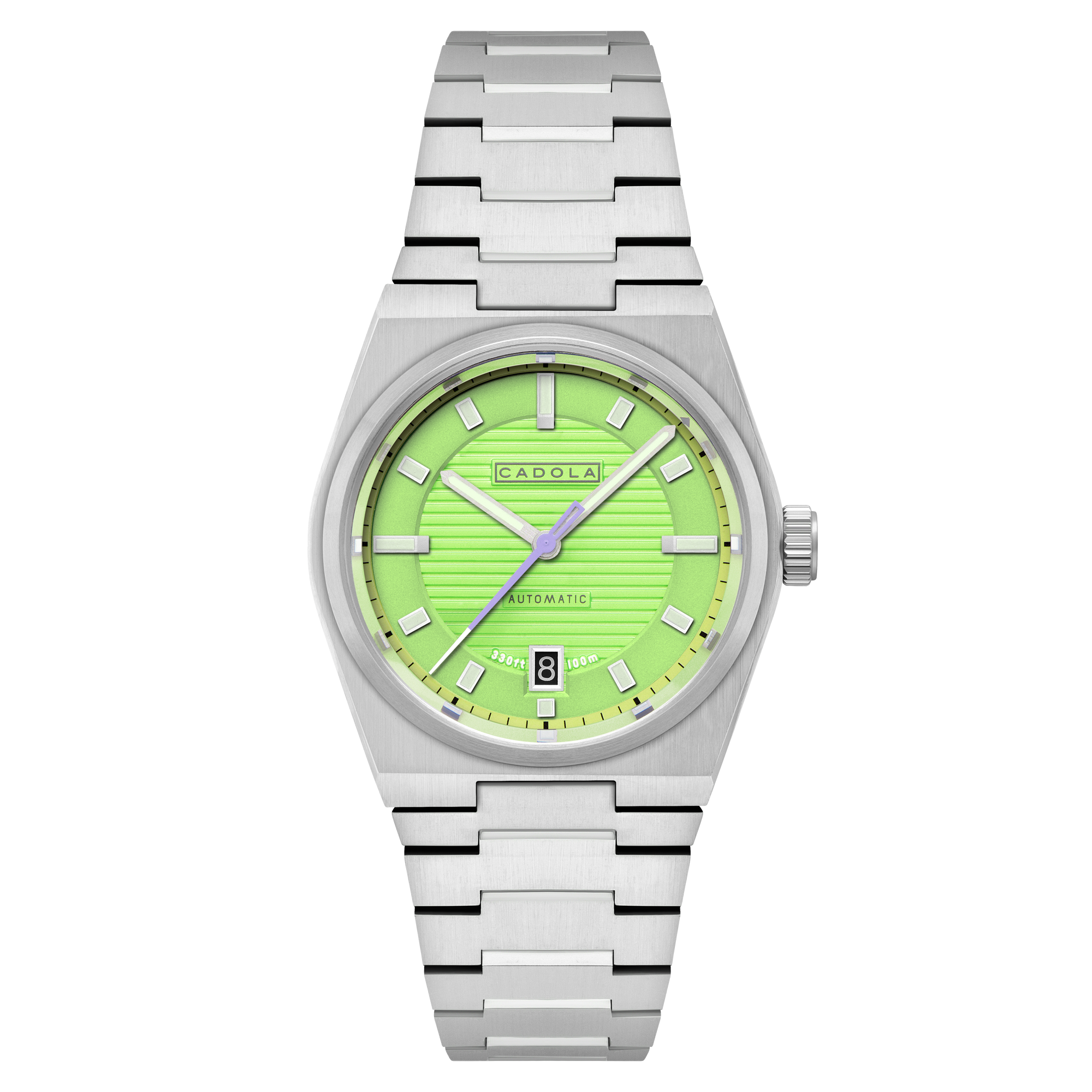 Lydden Hill Green / Stainless Steel | Green Dial